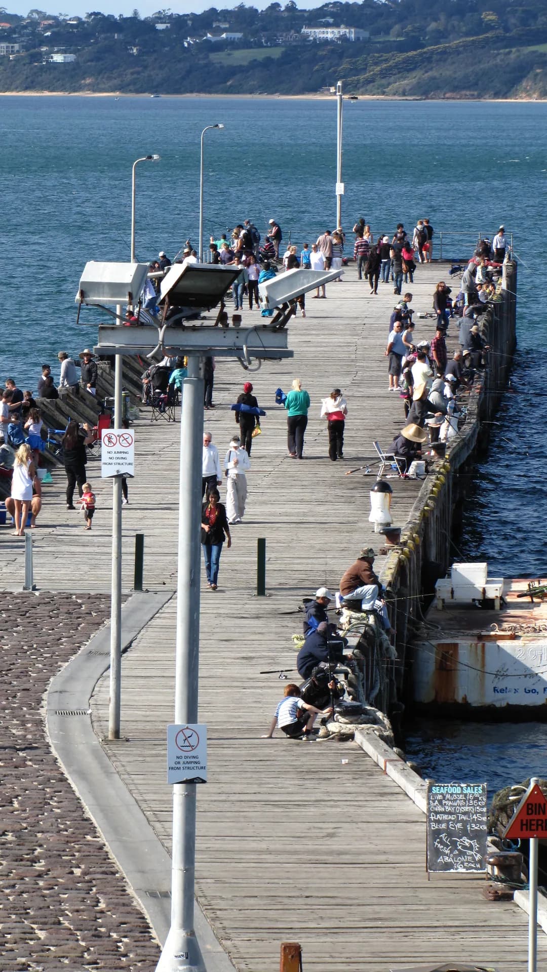 Mornington Pier on Port Phillip Bay, Victoria
